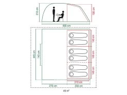 Coleman Vespucci 6 Tunneltent 11 Coleman Vespucci 6 Tunneltent -Buiten Kamperen 357053 357053 images other coleman vespucci 6 3 2 ecommerce