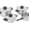 Merkloos 4-delige RVS Pannenset 2 Merkloos 4-delige RVS Pannenset -Buiten Kamperen 4 delige rvs pannenset ecommerce fb41
