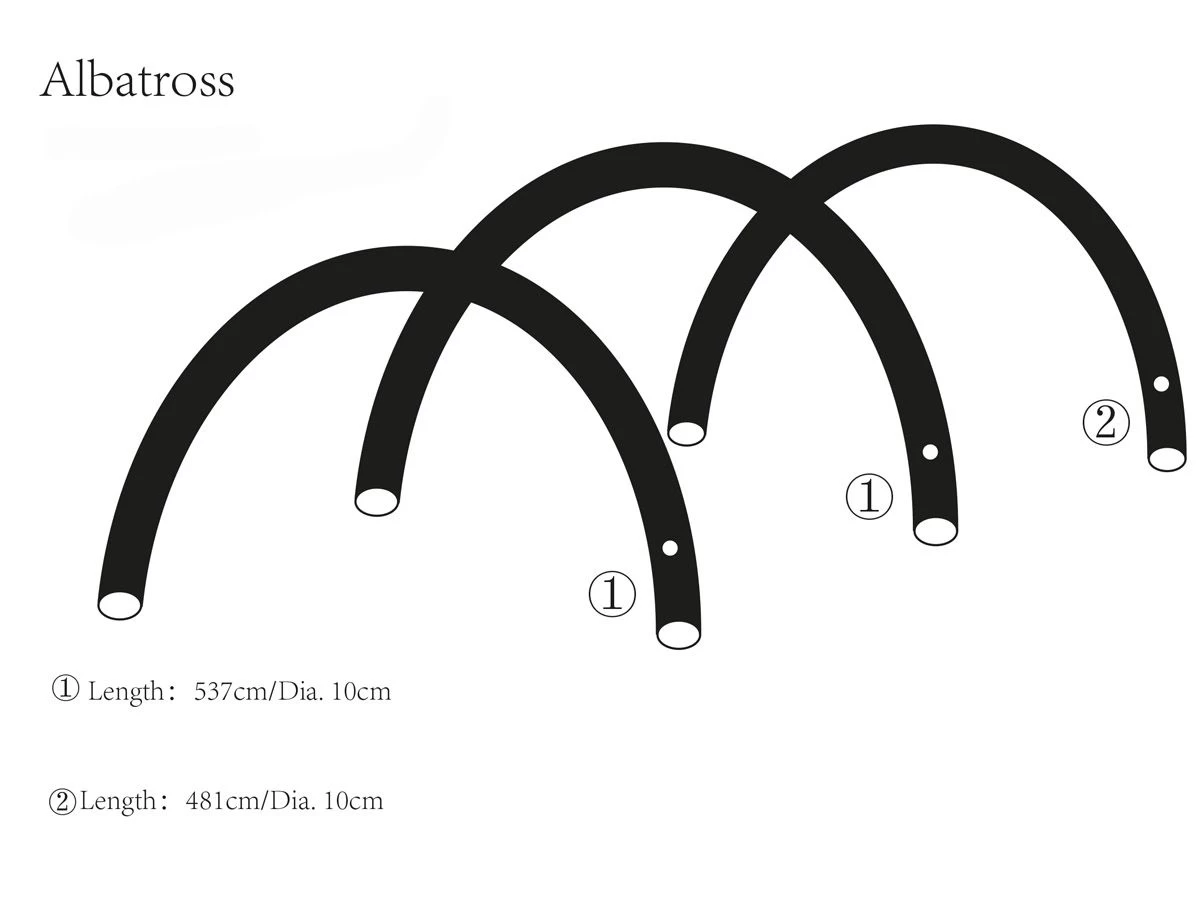 Obelink Albatros 4 Easy Air Hoofd Airtube Achter 4 Obelink Albatros 4 Easy Air Hoofd Airtube Achter - Afbeelding 2