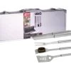 Merkloos BBQ 4-delige Gereedschapset In Koffer -Buiten Kamperen bbq 4 delige gereedschapset in koffer ecommerce 79f2