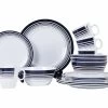 Bo-Camp Navy 16-delig Serviesset -Buiten Kamperen bo camp navy serviesset nieuw ecommerce 8866