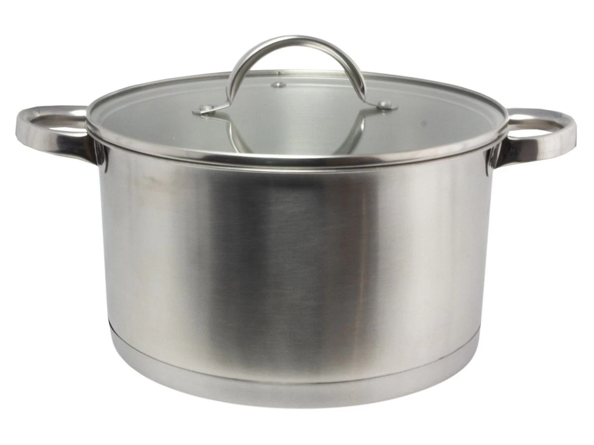 Merkloos Cooking 4,4 Liter Kookpan Met Glazen Deksel 3 Merkloos Cooking 4,4 Liter Kookpan Met Glazen Deksel