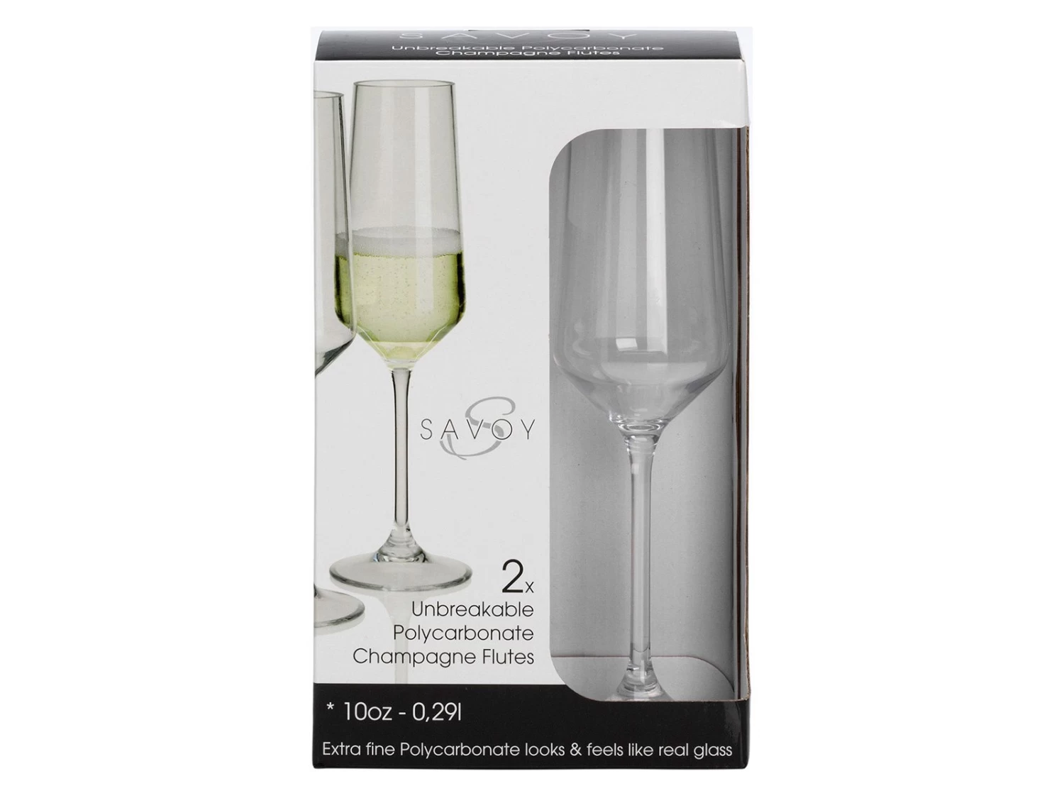 Flamefield Champagne Glazenset 4 Flamefield Champagne Glazenset - Afbeelding 2