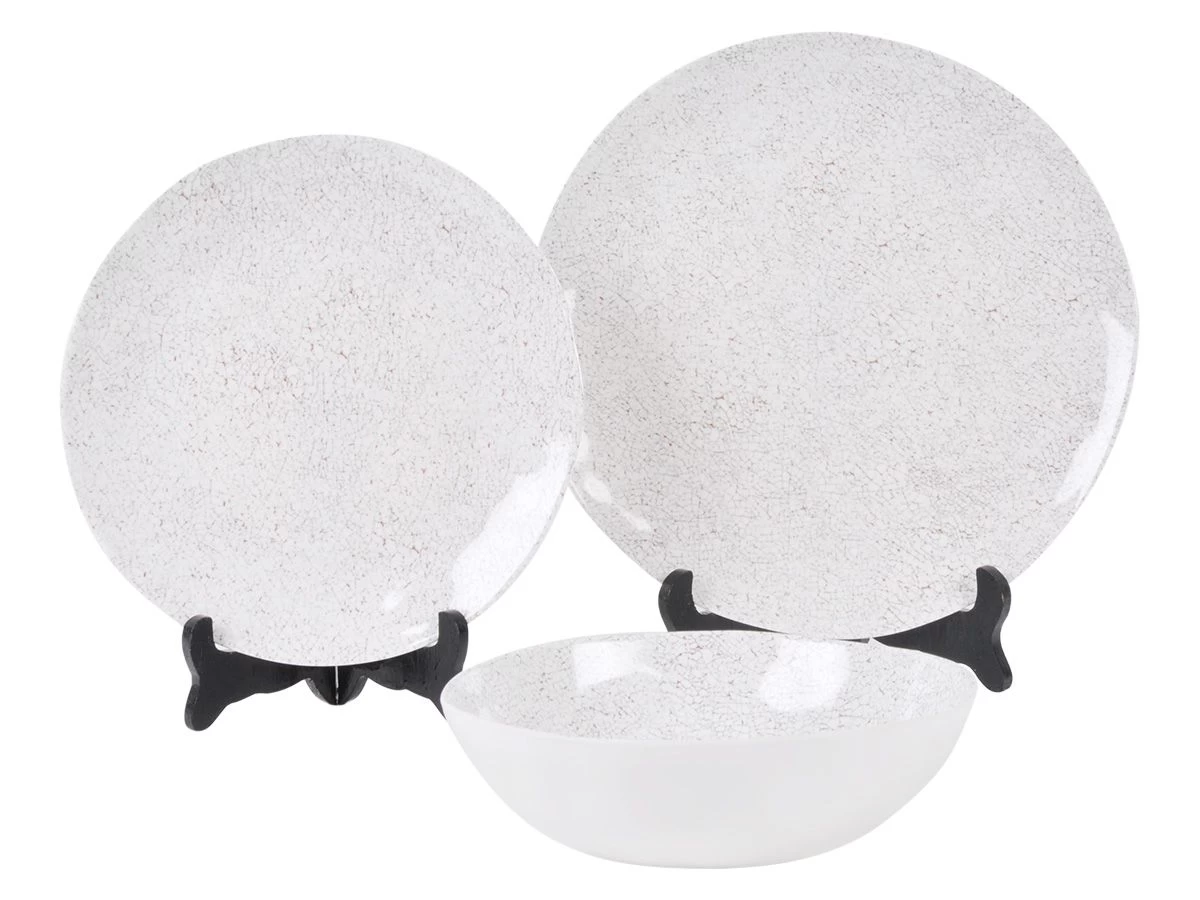 Kampa Natural Stone 12-delig Serviesset 4 Kampa Natural Stone 12-delig Serviesset - Afbeelding 2